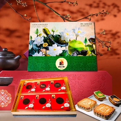 Hộp quà bánh trung thu Bình Minh (6 bánh)